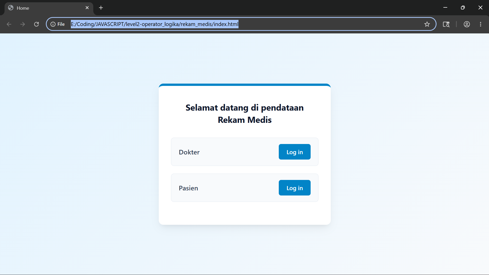 Project rekam medis 2